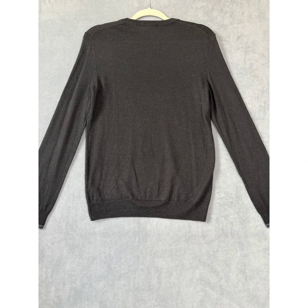 Calvin Klein Men's European Yarn Wool Pullover Sweater Size XS Quiet Luxury